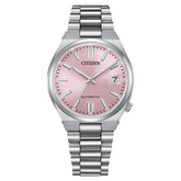Citizen Tsuyosa Stainless Automatic Watch Pink Dial NJ0200-50Z
